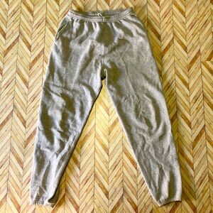 USA Olympic Unisex Grey Sweatpants Size Large. JC Penny. Drawstring And Elastic